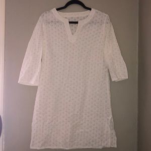 White beach coverup!